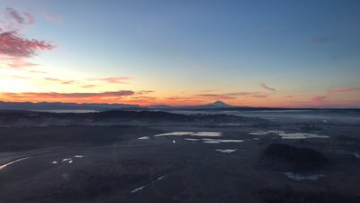 Mt Rainier in the distance