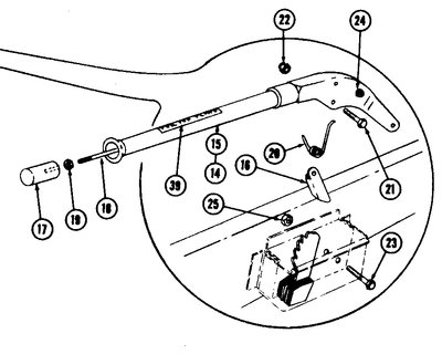 48 Flap Lever Assembly