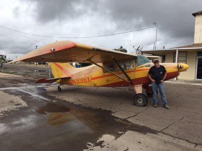 Found in west TX hanger. Not flown in 33 years. Traded it and some cash for my 170