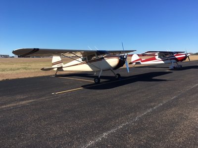 Ken’s C170 and Richard’s C-170A