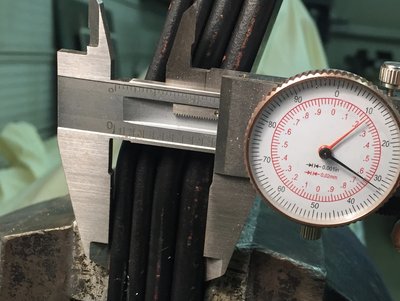 Need a 6 inch vice to get 1.032&quot; total thickness