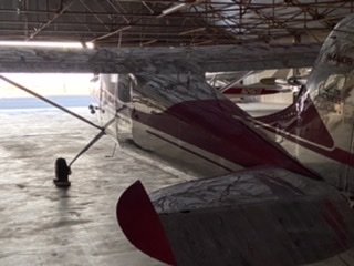 A well-used but very active hangar in Vernon, TX.