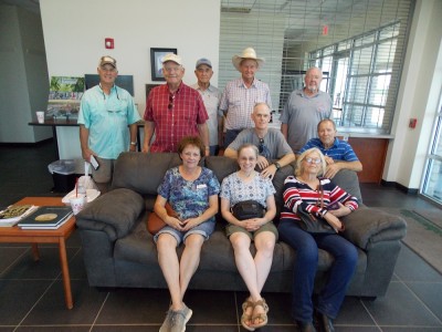 Back Row: Sandy Meyerson, Charlie Ross, Chuck Miller, Darryl Schiller, John Lawson, Pete Coffey, Don Arney,<br />Front Row: Beverly Ross, Colleen Lawson, Catherine Voge