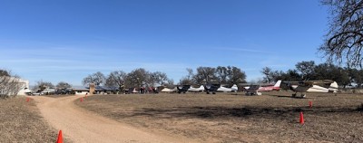 8 planes flew in to the Flying X River Ranch