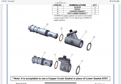 PN: ST07 Gasket instead of lower AN900